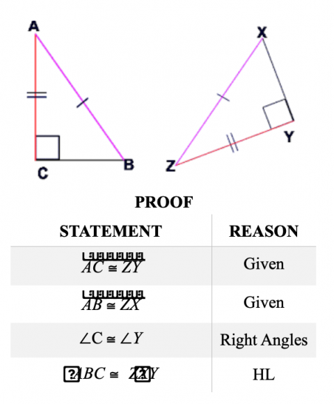 Proving Triangles Congruent Cambria Math Tutors 1598